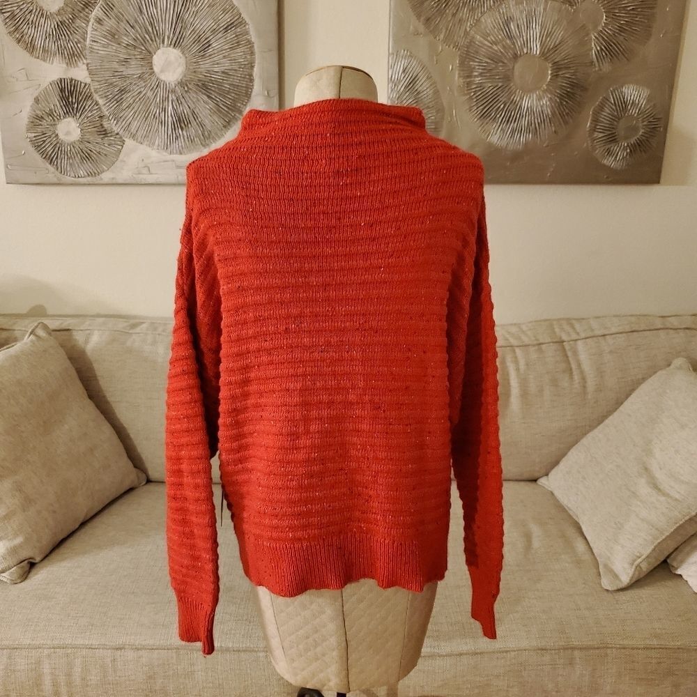 Court & Rowe Speckled Ottoman Turtleneck Sweater - Picture 7 of 12